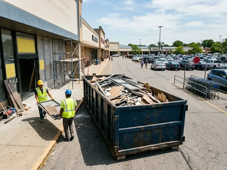 retail-store-renovation-debris-003 — frequently asked questions, Roll-off Dumpster Rentals in Lexington, NC